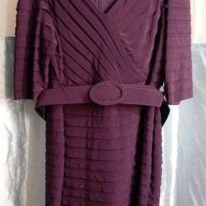 Gorgeous grape color dress